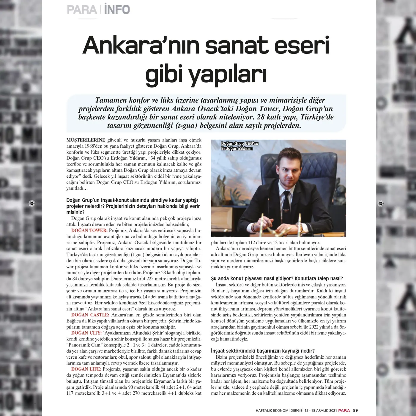 Basın press clipping