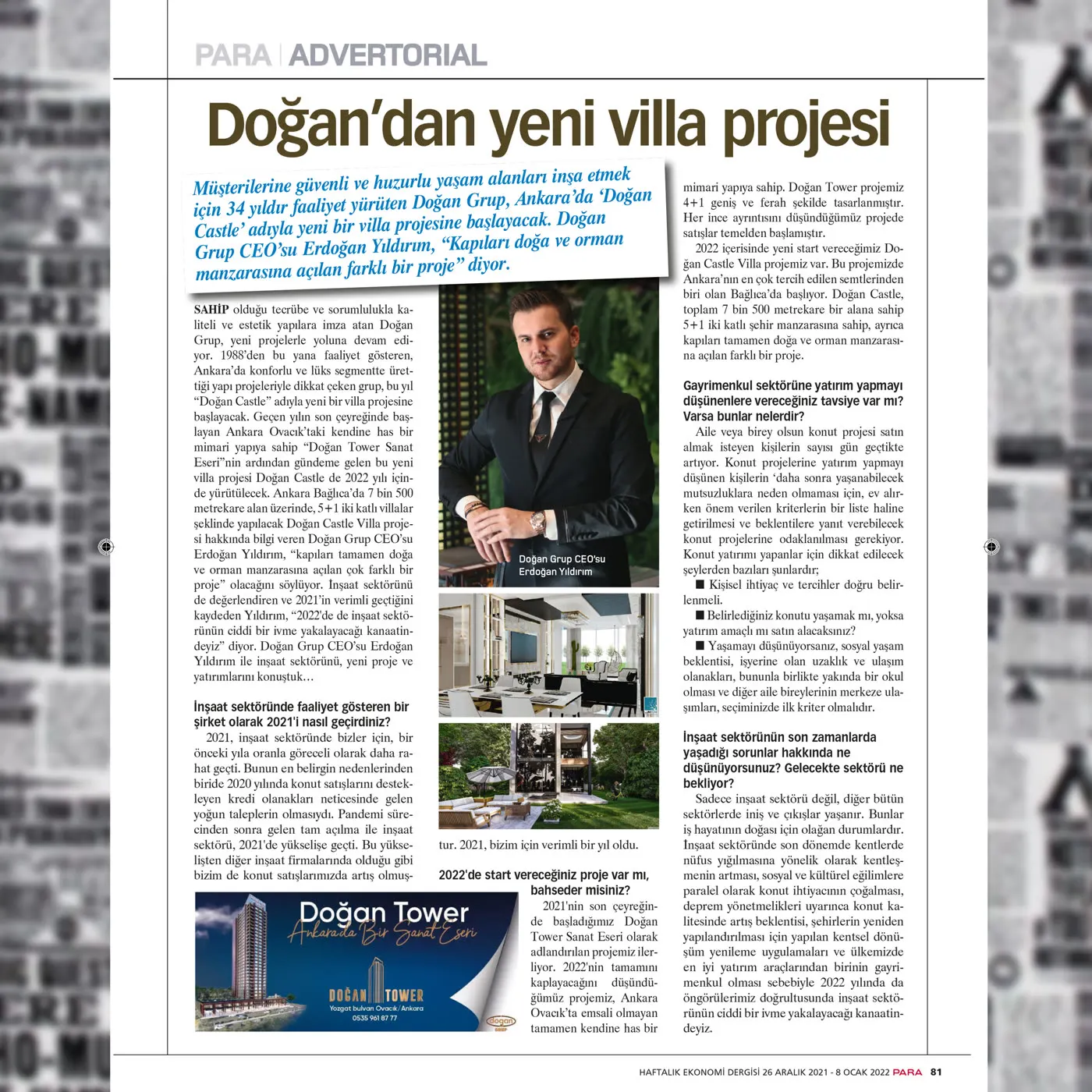 Basın press clipping