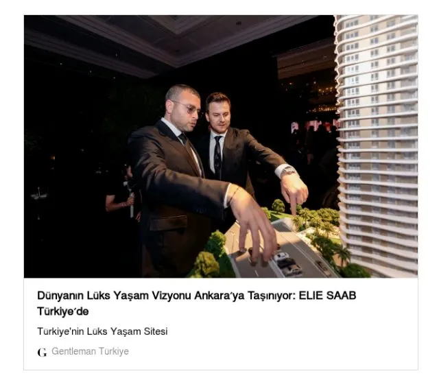 Gentleman Türkiye haber küpürü