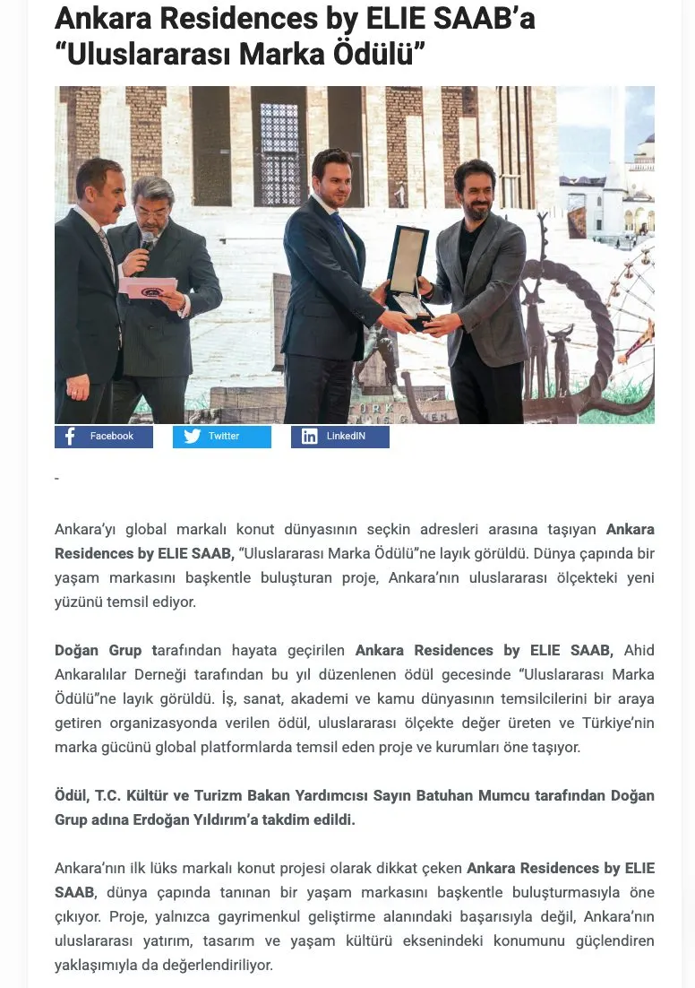 İnşaat Yatırım haber küpürü